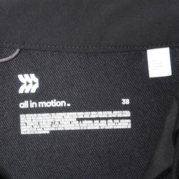 All In Motion Mens Active Shorts Size‎ 38 Black Running Lightweight Gym - Picture 3 of 9